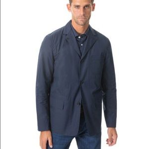 Rodd & Gunn Clifton Navy Blue Woven Lightweight Sports Fit Blazer Jacket Size XL